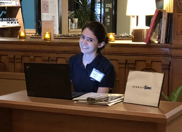 Rennert Teens posing at Coney Island theme park