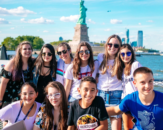 Rennert Teens program students at Coney Island
